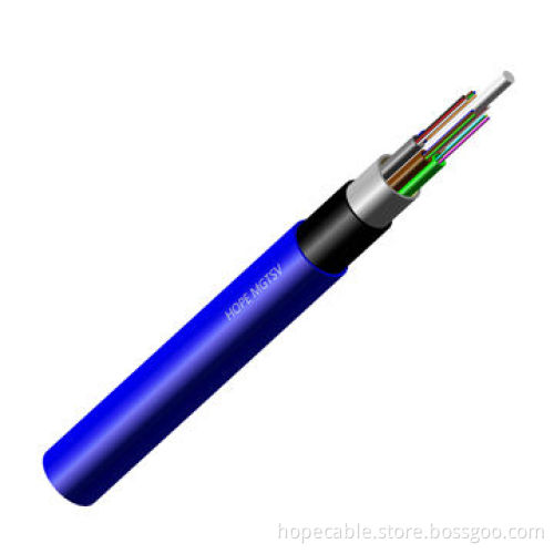 Flame-resistant Sheath,Loose Tube,Steel Armored,Non-metal Member,Non-woven Tape,Aerial duct,MGTSV